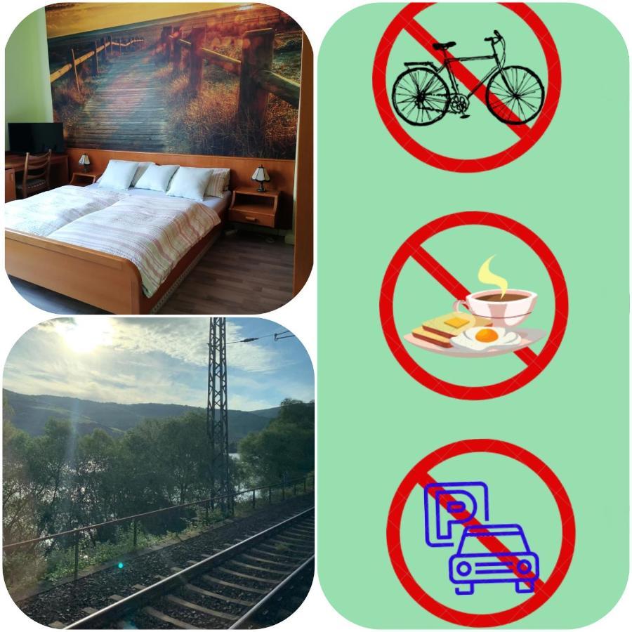 Hotelzimmer Im Alten Reihenhaus Auf Der Stadtmauer Bacharach Eksteriør billede